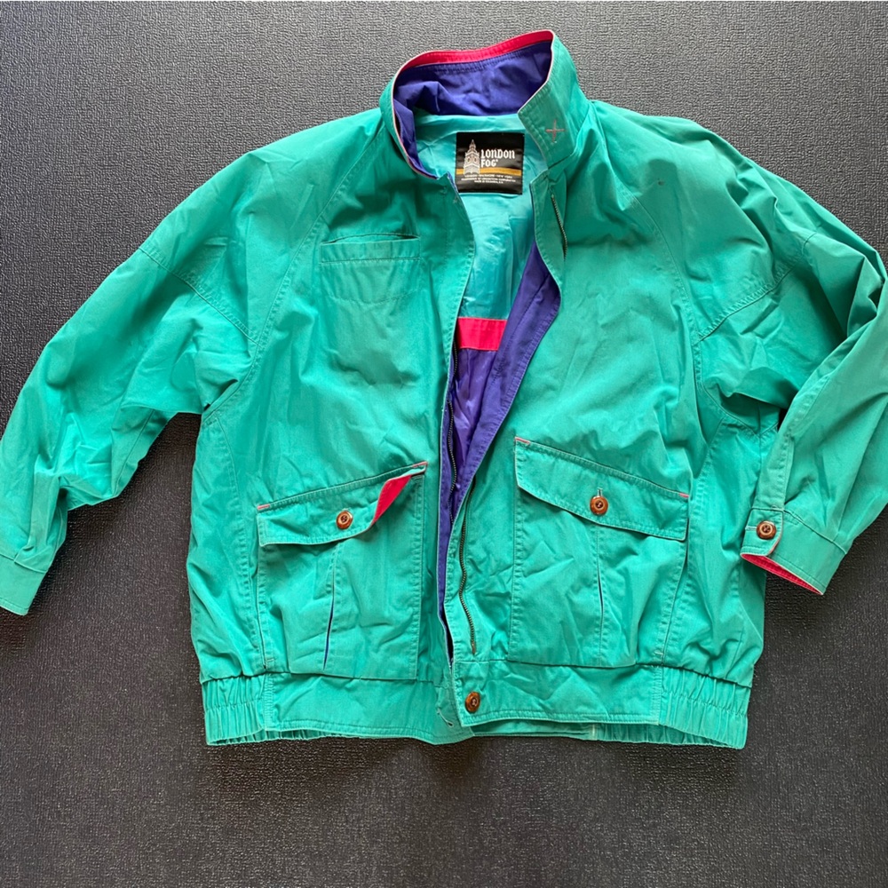 Vintage London Fog Brand Jacket. Size Large.